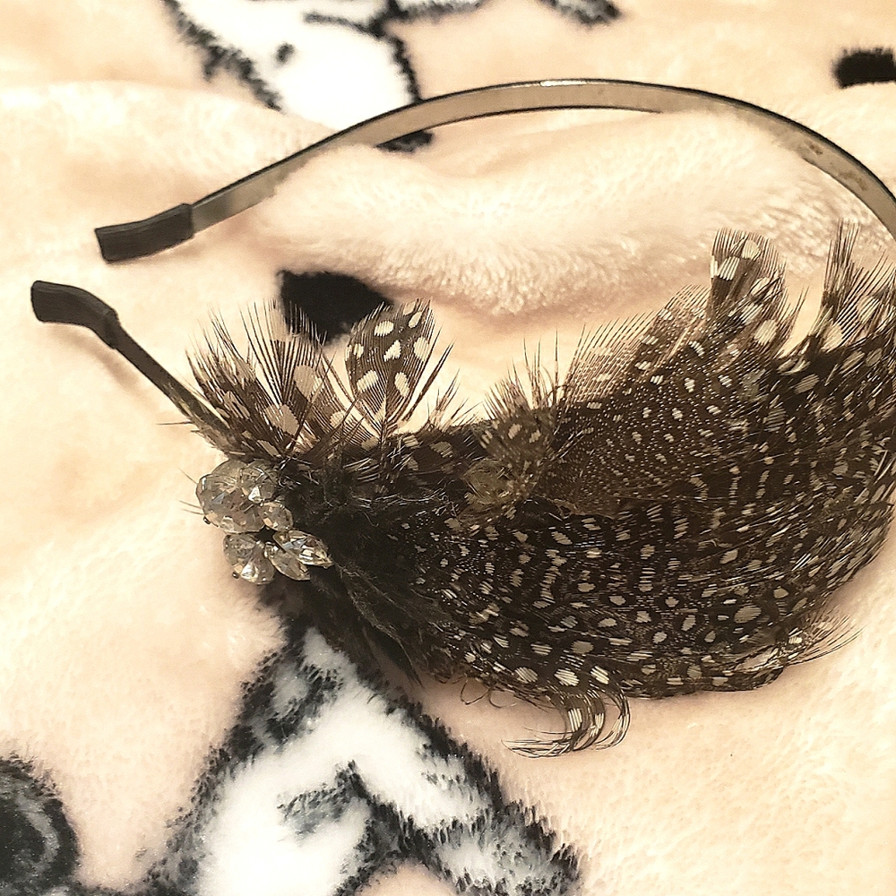 Feather headband